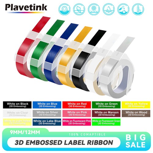 9mm prägeband für - 3d, dymo