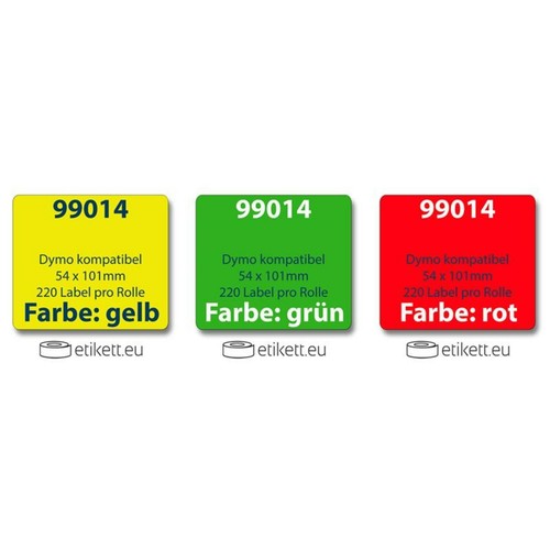 Label kompat dymo 99014 - label,