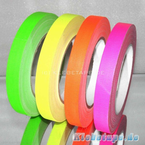 Gewebeband neon 19mm 25m - neon,