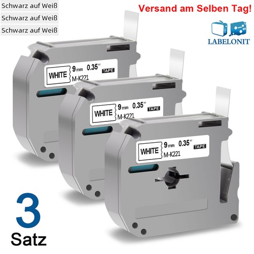 K221 9mm schriftband - 9mm, für