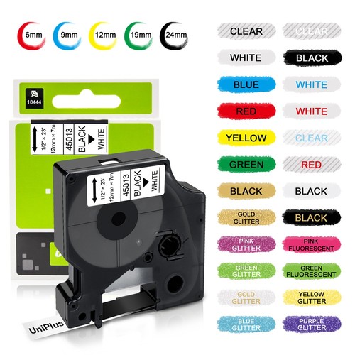 Schriftband dymo 12mm - schriftband,