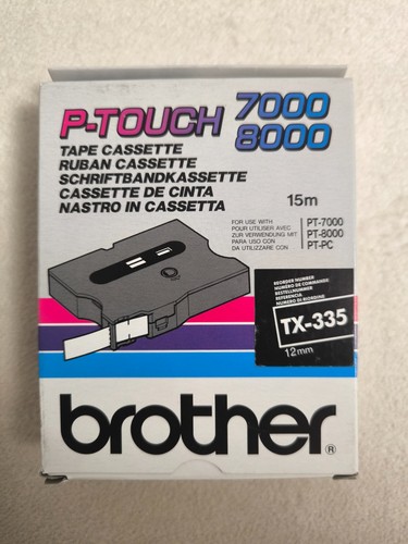 Brother 335 touch 12mm - brother, tx-335